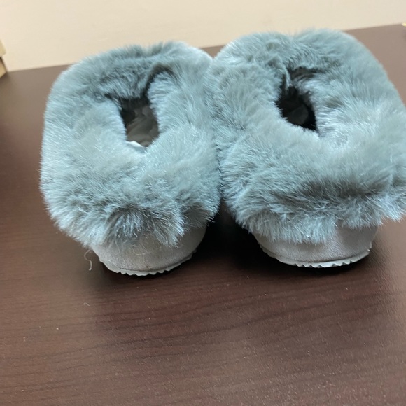 HP 🎊 SOREL Women's Go Coffee Run Slipper — Quarry Quarry Indoor/Outdoor Suede - Picture 3 of 5